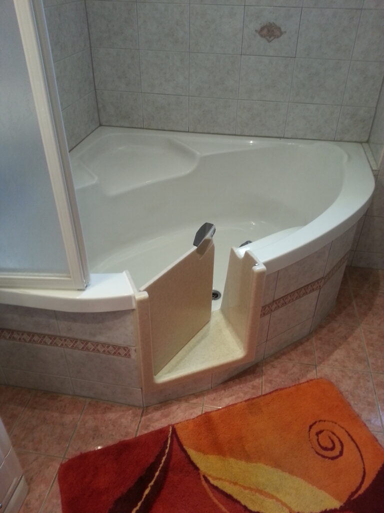 Badewannentür